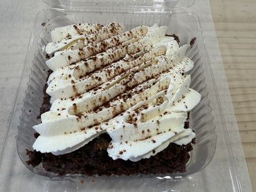 Chocolate Tres Leches Cake slice