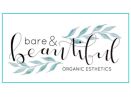 Elegant organic esthetics logo with leaf design.