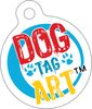 Thank you Holly at Dog Tag Art for providing tags for all of our foster pups!