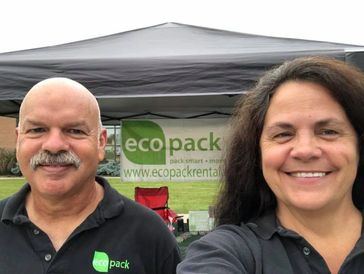 Owners of EcoPack Rental, Dan and Sharon Roberts. We are family owned and operated. 