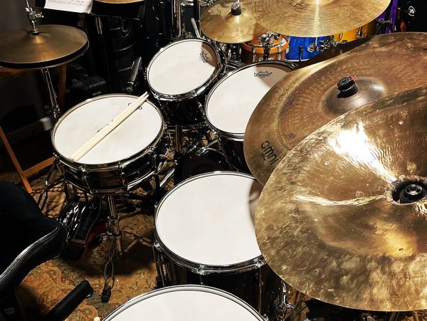 Jon's studio drum kit