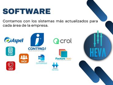 Alguno de los sistemas de software que dominamos en el ejercicio de nuestra materia
