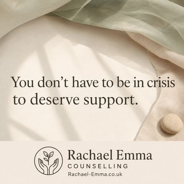 Support is deserved even without crisis.