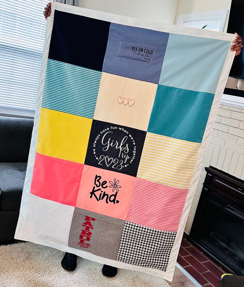 Photo of a Tshirt Quilt