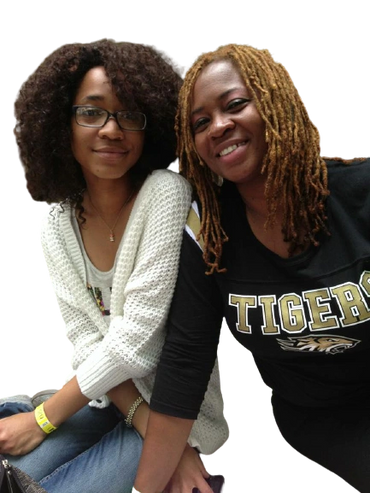 Treena with her daughter