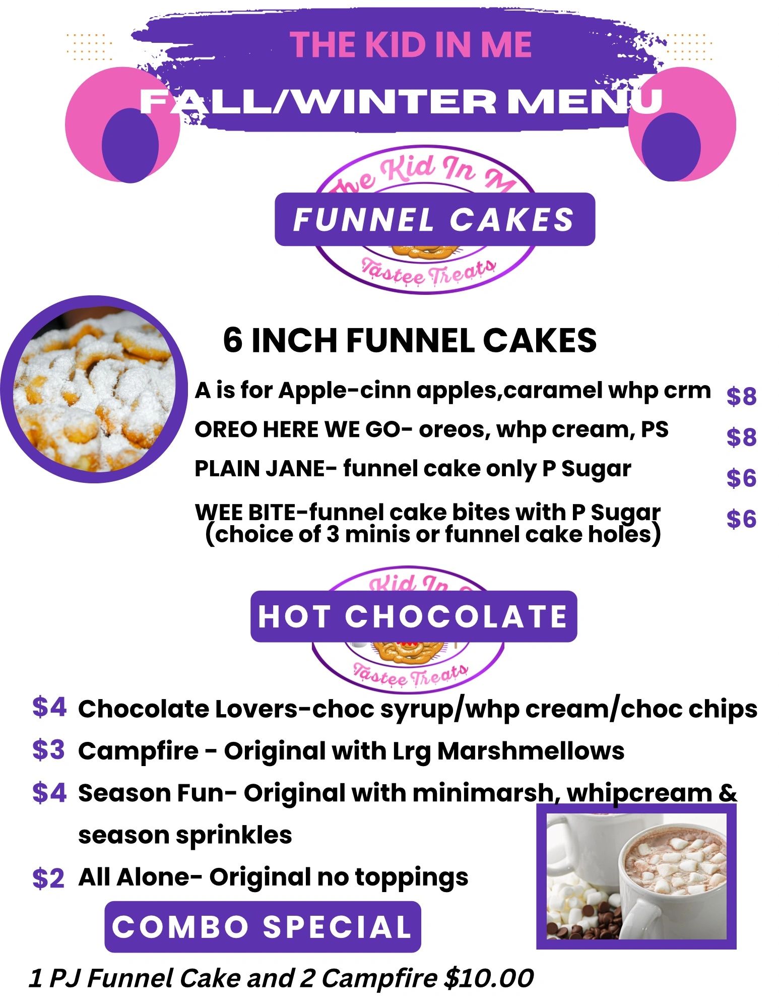 WINTER MENU Oct-Dec