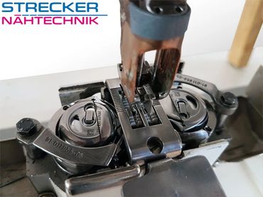 Pfaff 294 Zweinadel Säulenmaschine Industrienähmaschine Nähmaschine Lederverarbeitung Nadeltransport