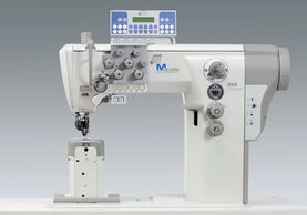 Dürkopp Adler 888 Classic Industrienähmaschine, Säule Zweinadel, Schiebbrad, Rollfuss, Schuhmaschine