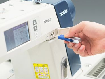 Brother Industrienähmaschine Schnellnäher, Schutzmasken, Gesichtsschutz, Maskenproduktion,