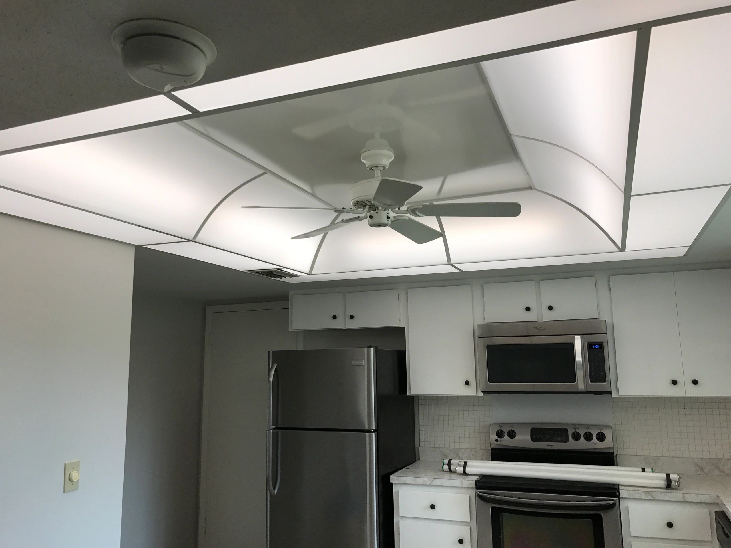 kitchen dome ceiling lighting
