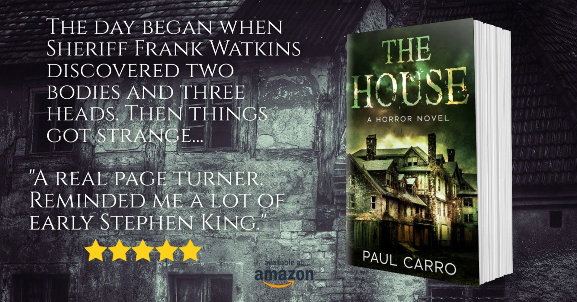 Paul Carro
The House
Horror books
theofficialnolanwalker/instagram.com
theofficialnolanwalker