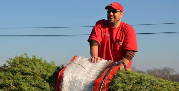 Steve Barclay choose and cut Christmas Tree Farm. Central New Jersey
Barclay's Tree Farm