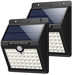 Solar Lights Outdoor, HETP 46 LED Solar Motion Sen