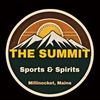 Logo for The Summit Sports and Spirits, a sports lounge coming soon to the lobby of the Katahdin.
