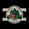 Logo for Pine Tree Cafe, coming soon to the lobby of the Katahdin Inn and Suites.