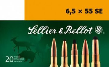 Sellier & Bellot (S&B) 6.5X55 Swede 140 gr FMJ ammo