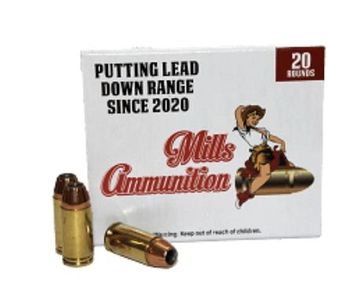 Mills Ammunition 9X19mm SS HP 147 gr ammo