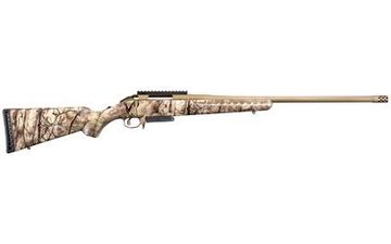 Ruger American Rifle, Go Wild camo, .300 Winchester Magnum, burnt bronze cerakote finish