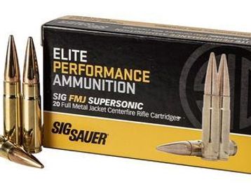Sig Sauer Elite performance .300BO 125 gr FMJ ammunition