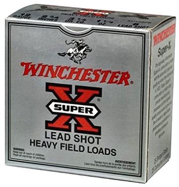 Winchester XU1275 Super-X Game Shotshells 12 Ga 2.75" 1 Ounce 7.5 Shot 25 Box