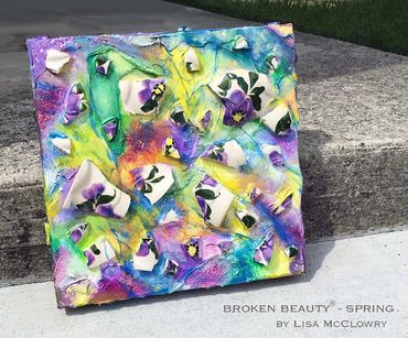 Broken Beauty (TM) - Lisa McClowry original artist. Multimedia.