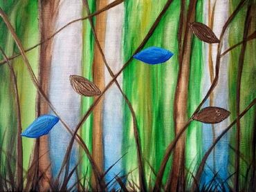 "Skinny Branches" - Artist: Lisa McClowry