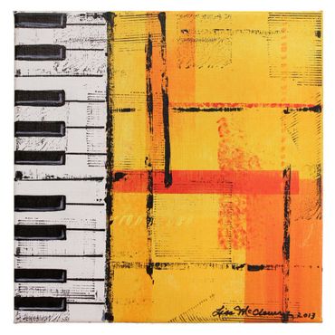 Lisa McClowry artist.  Painting.