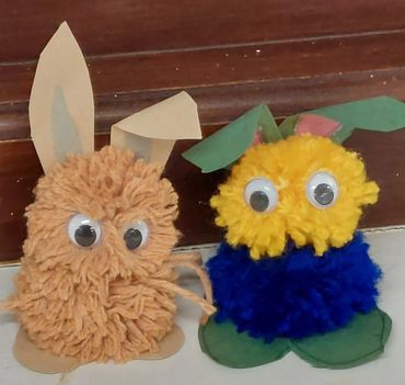 Pompom rabbits