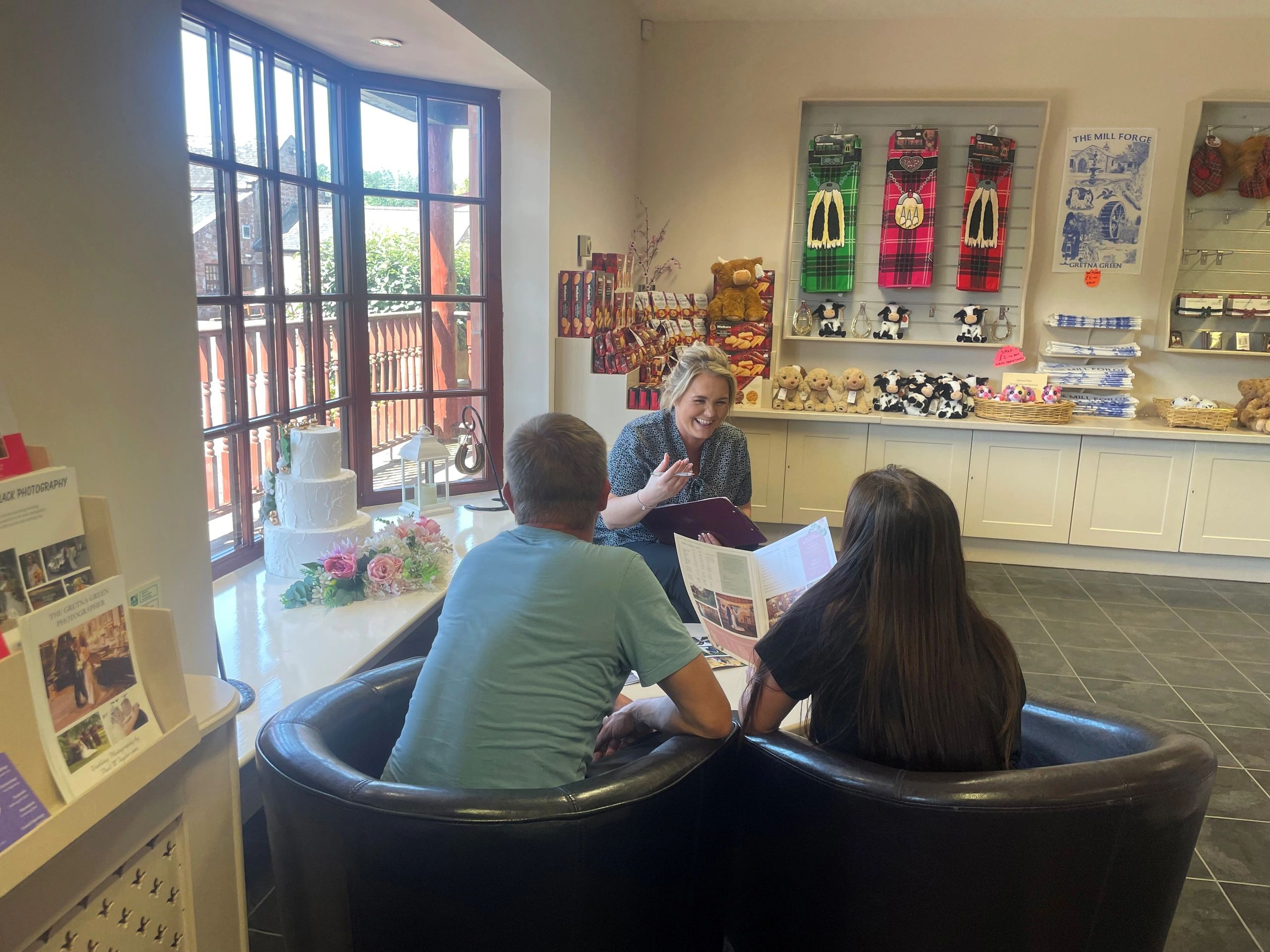 The Gretna Green wedding planners at The Mill Forge are here to help you plan your dream day