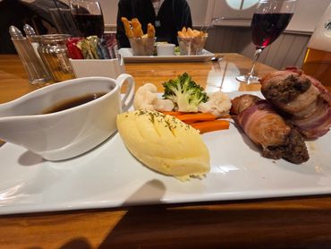 The bar and restaurant at The Mill Forge near Gretna Green
