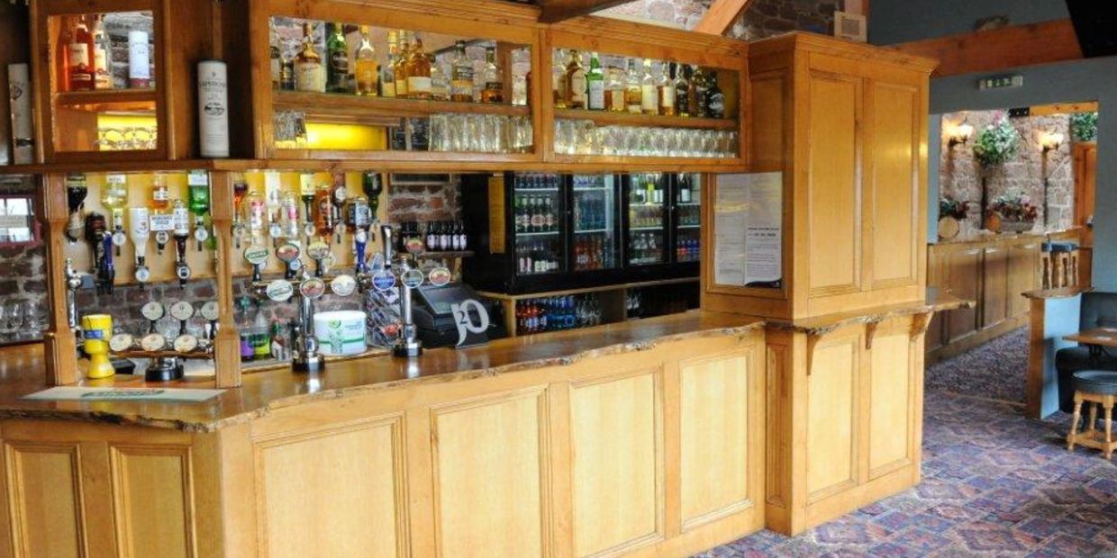 The bar and restaurant at The Mill Forge near Gretna Green