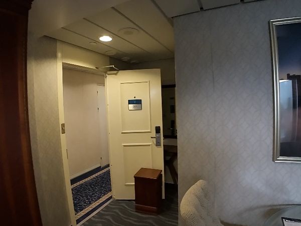 Interior entrence.