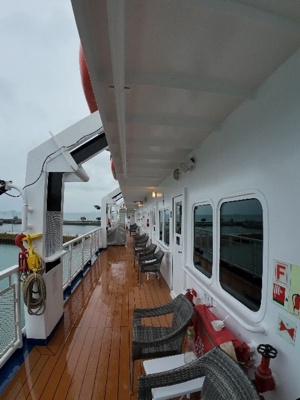 Deck for the Club-level cabins