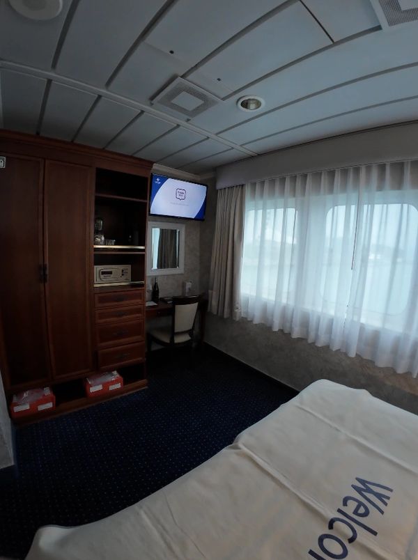 View from bed.
