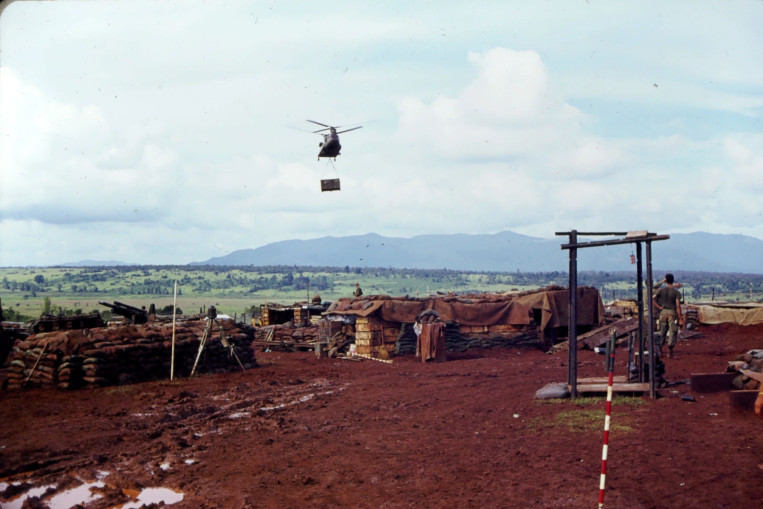 Summer 1969 moving to LZ Ruth.
