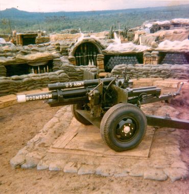 B Battery 4th 42nd Richard Smith LZ outside Plieku