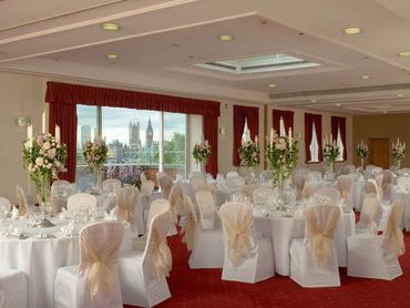 CHAIR COVERS AT SAVOY PLACE LODNON