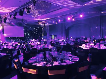 HIRE BLACK CHAIR COVERS & TABLE CLOTHS LONDON