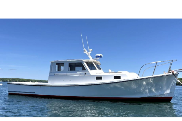 Two large, white, dome-shaped covers (radomes) which typically house satellite