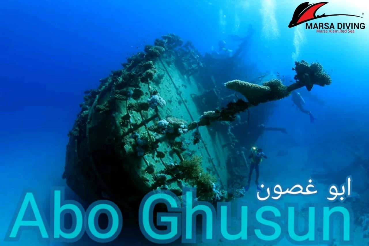 ABO GHUSUN DIVING SITE MAP