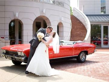 1968 Chevelle Malibu convertible 1960s ragtop muscle car horsepower Chevy wedding hero car baraat
