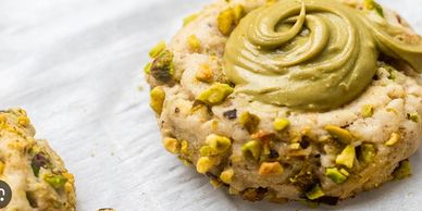 Amy's Cookies Thumbprint al pistacchio: packaging eco-friendly per biscotti