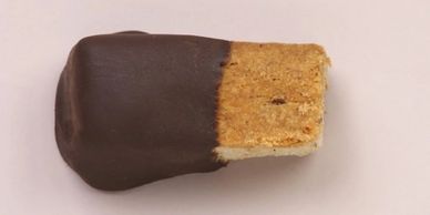 Amy's Cookies hortbread friabile con cioccolato fondente biscotti confezionati a mano