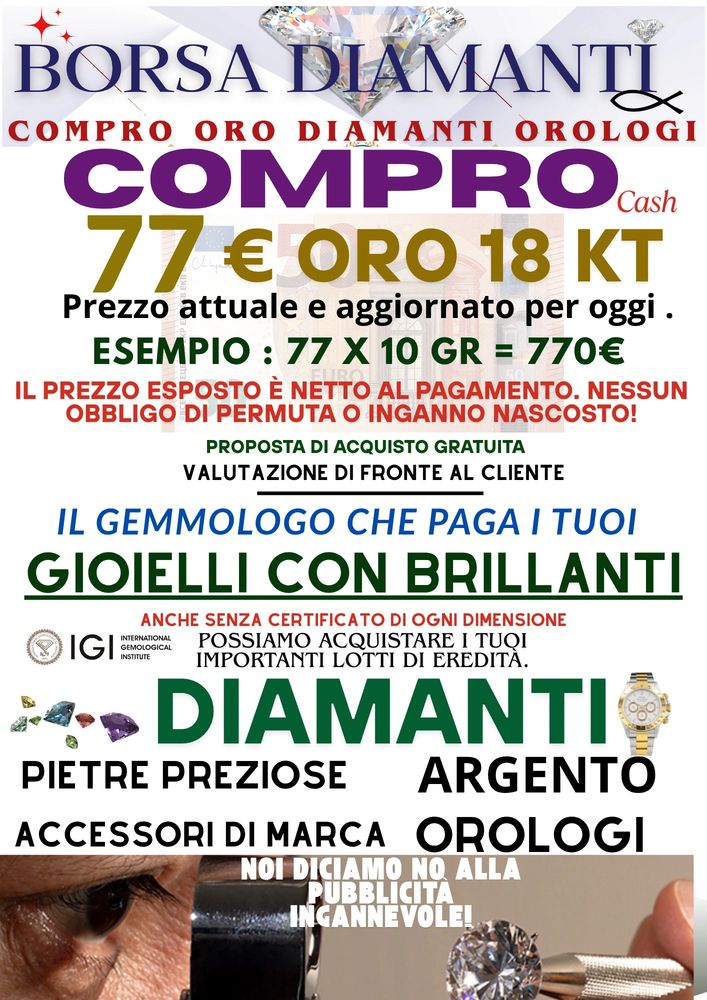 Compro oro Catania .