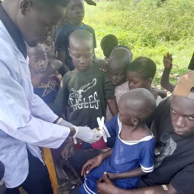 Doctor Helping Orphanages in africa