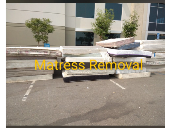 Curbside junk removal items.