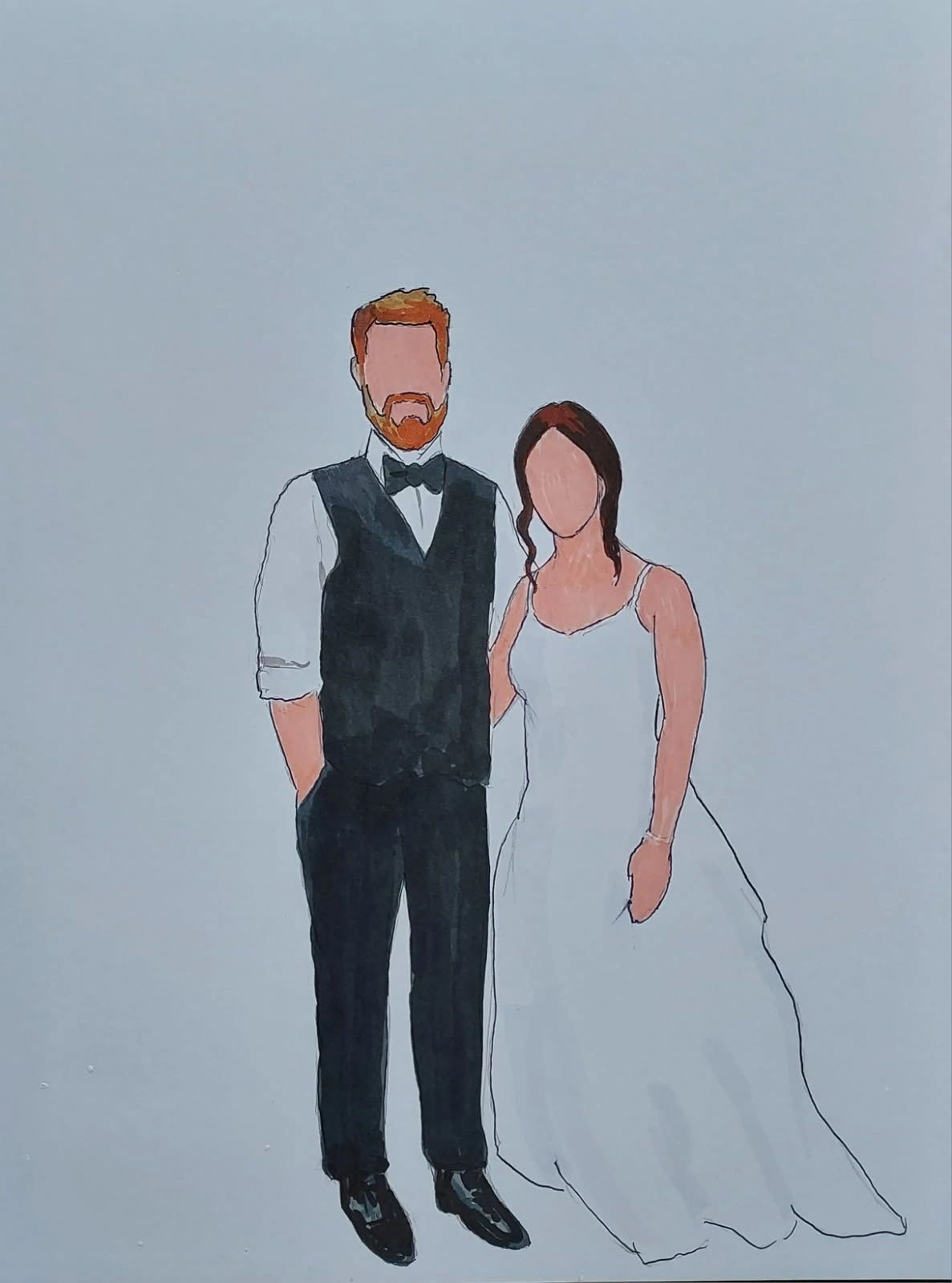 Live Guest Portraits
Live Guest Illustrations
Live wedding painter
Wedding entertainment 
Ohio
Art