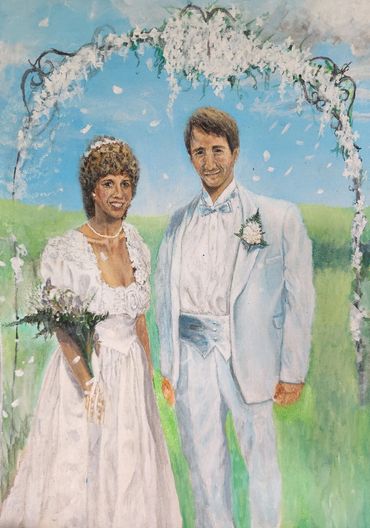 Commission Art
Live Guest Portraits
Live wedding painter
Wedding entertainment 
Ohio
Art