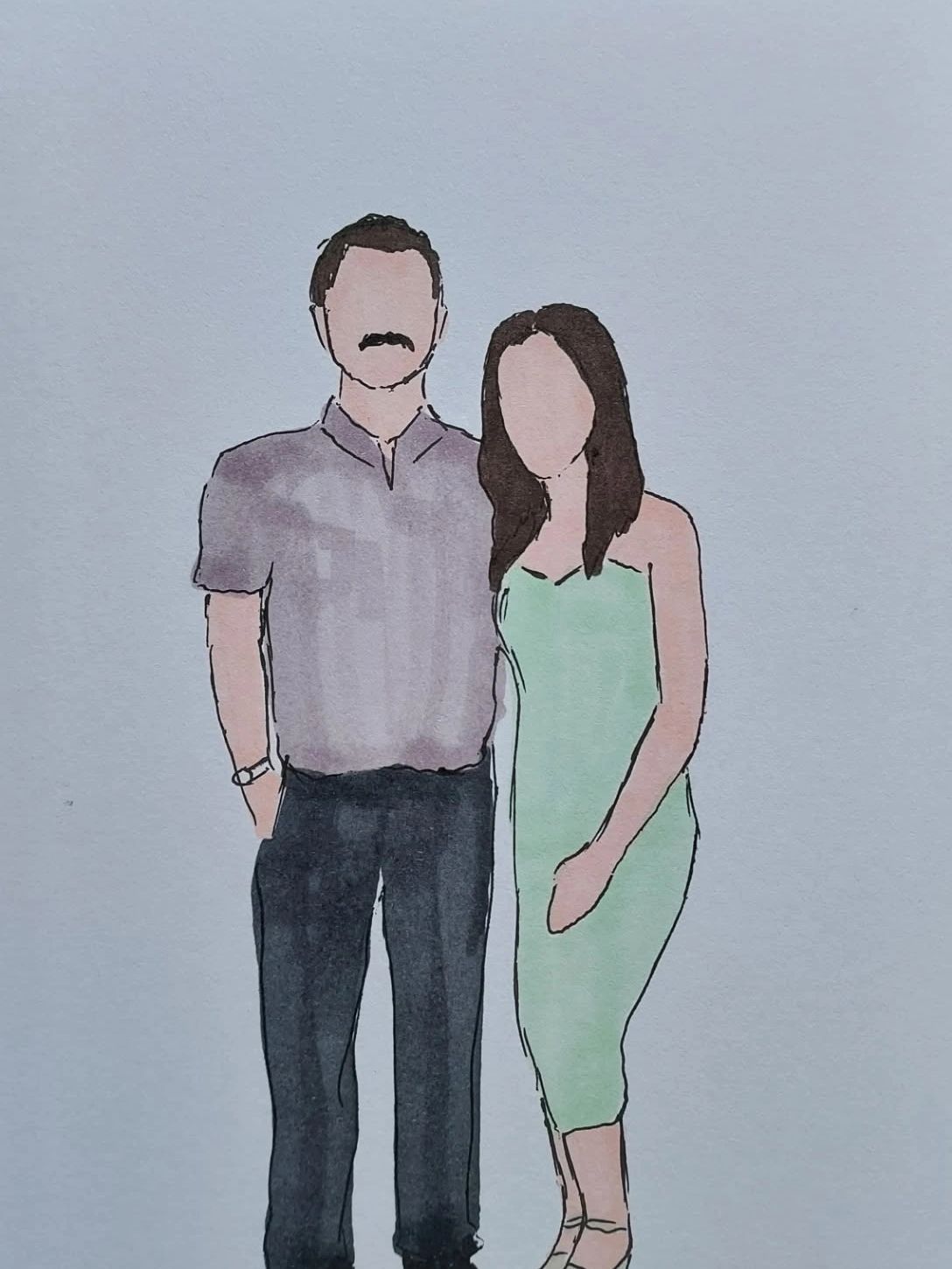 Live Guest Portraits
Live Guest Illustrations
Live wedding painter
Wedding entertainment 
Ohio
Art