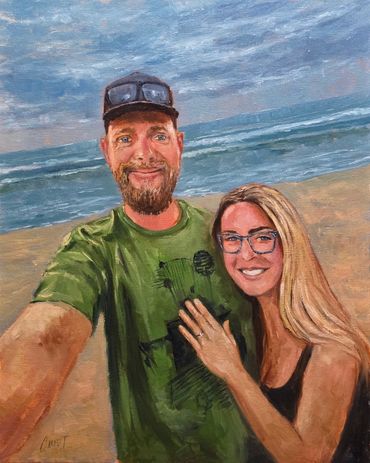Ohio portrait commission painting by Columbus Ohio artist
